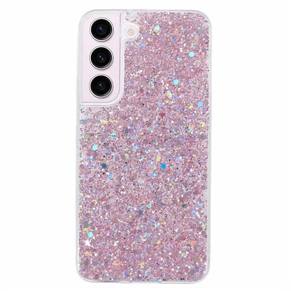 For Samsung Galaxy S22 5G Glitter Case Shiny Sparkle TPU Phone Cover