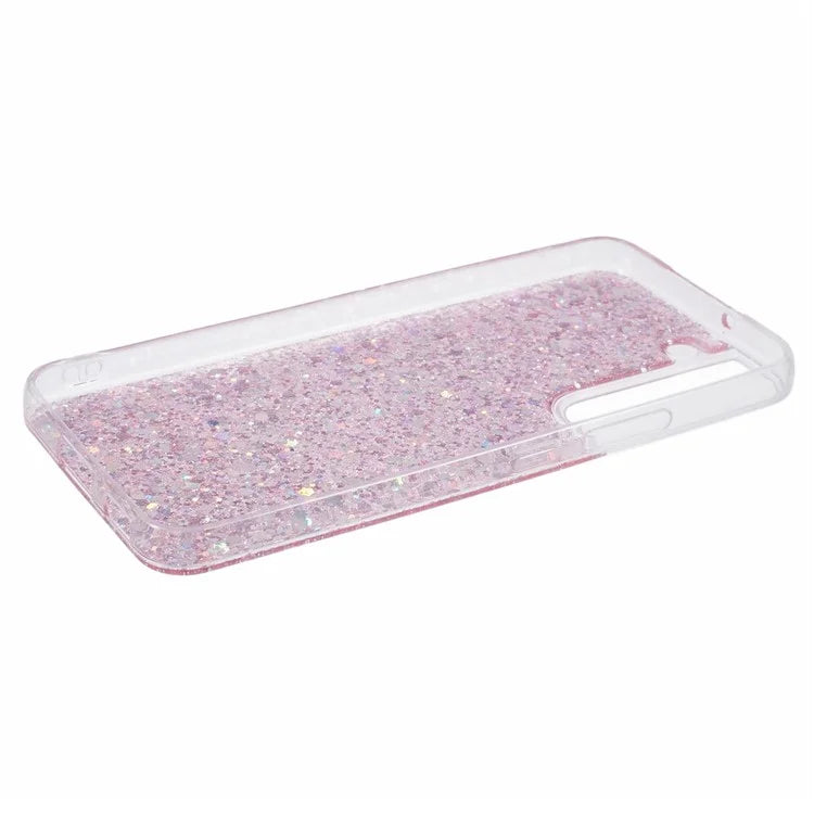 For Samsung Galaxy S22 5G Glitter Case Shiny Sparkle TPU Phone Cover