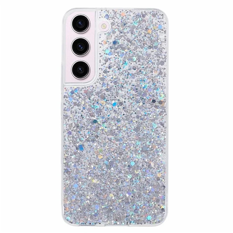 For Samsung Galaxy S22 5G Glitter Case Shiny Sparkle TPU Phone Cover