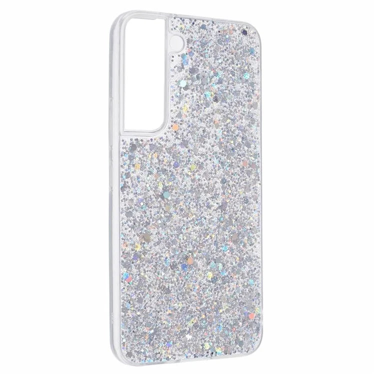 For Samsung Galaxy S22 5G Glitter Case Shiny Sparkle TPU Phone Cover