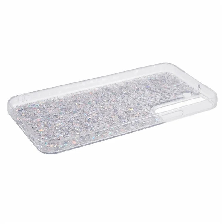 For Samsung Galaxy S22 5G Glitter Case Shiny Sparkle TPU Phone Cover