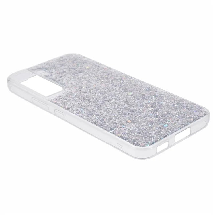 For Samsung Galaxy S22 5G Glitter Case Shiny Sparkle TPU Phone Cover