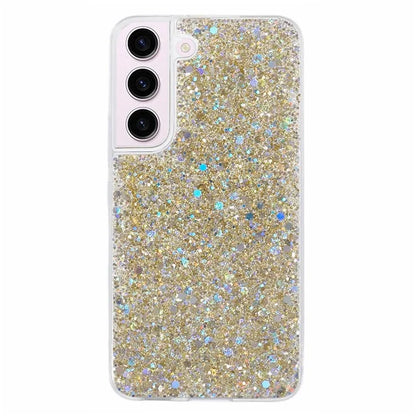 For Samsung Galaxy S22 5G Glitter Case Shiny Sparkle TPU Phone Cover