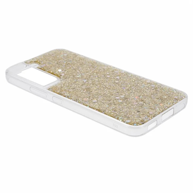 For Samsung Galaxy S22 5G Glitter Case Shiny Sparkle TPU Phone Cover