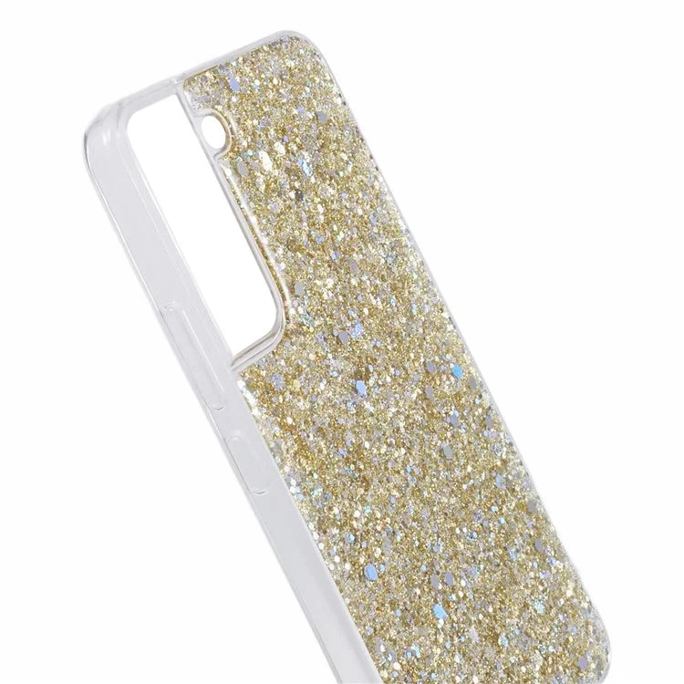 For Samsung Galaxy S22 5G Glitter Case Shiny Sparkle TPU Phone Cover