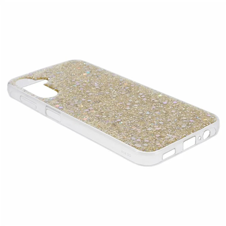 For Samsung Galaxy A14 5G / A14 4G TPU Case Bling Glitter Sequins Phone Cover