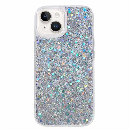 For iPhone 14 Case Glitter Soft TPU Smartphone Cover
