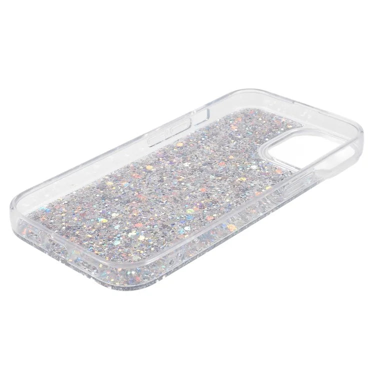 For iPhone 14 Case Glitter Soft TPU Smartphone Cover