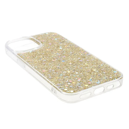 For iPhone 14 Case Glitter Soft TPU Smartphone Cover
