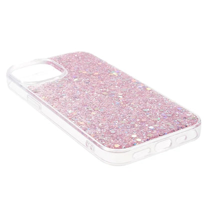 For iPhone 14 Case Glitter Soft TPU Smartphone Cover