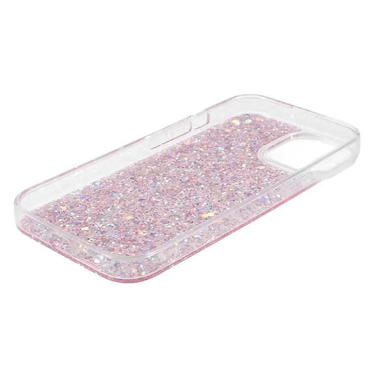 For iPhone 14 Case Glitter Soft TPU Smartphone Cover