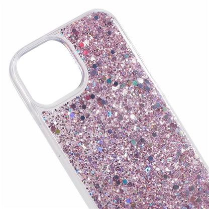 For iPhone 14 Case Glitter Soft TPU Smartphone Cover