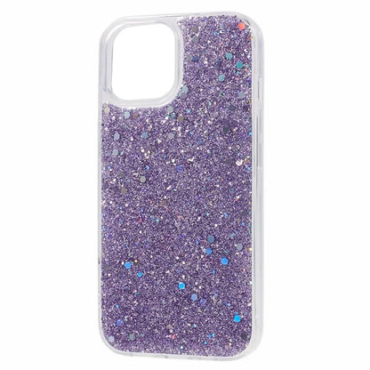 For iPhone 14 Case Glitter Soft TPU Smartphone Cover