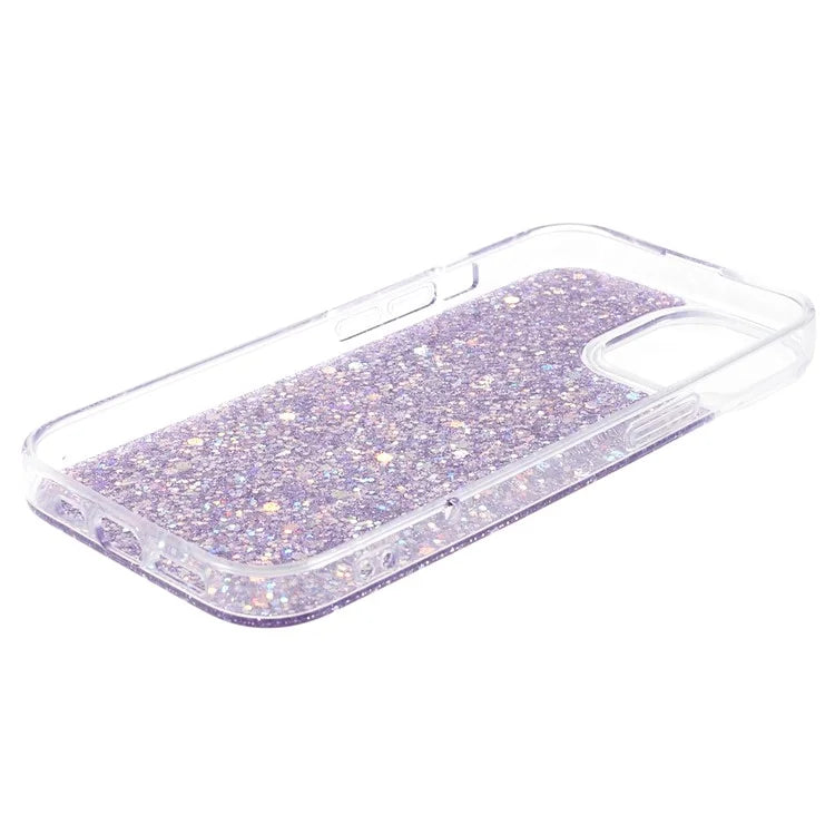 For iPhone 14 Case Glitter Soft TPU Smartphone Cover