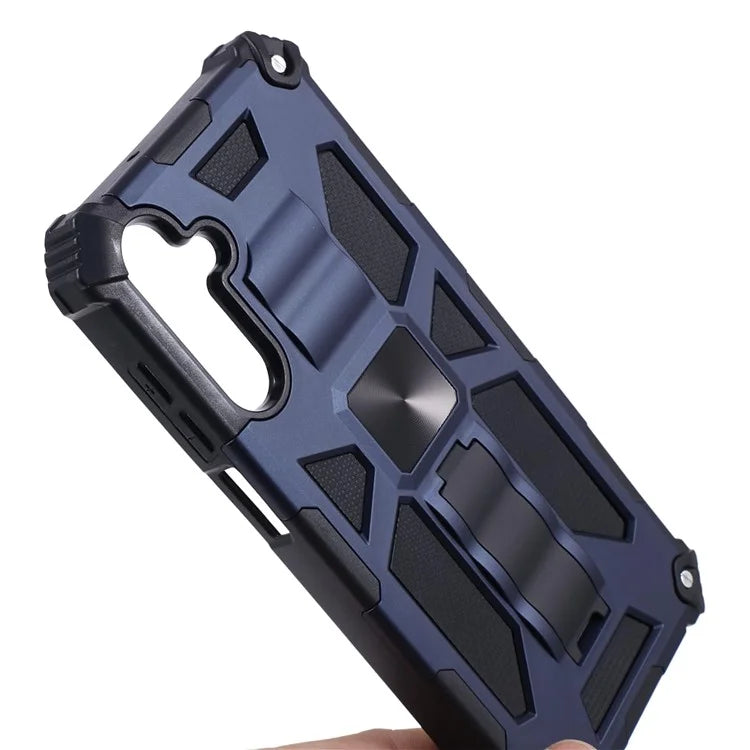 For Samsung Galaxy A15 5G Phone Case Kickstand PC + TPU Defender Cover