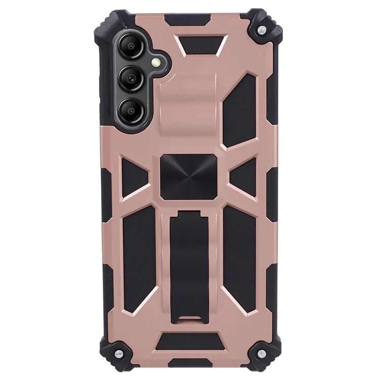 For Samsung Galaxy A15 5G Phone Case Kickstand PC + TPU Defender Cover