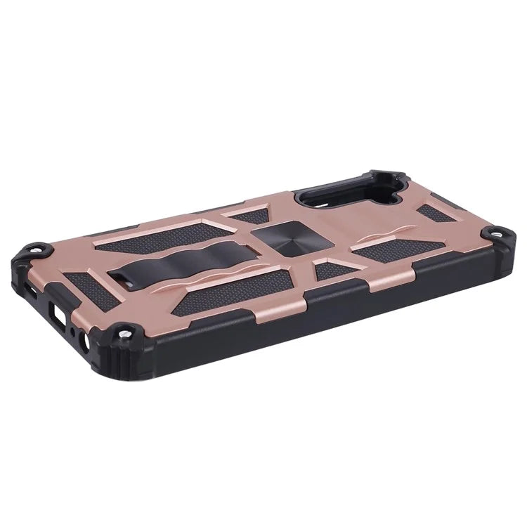 For Samsung Galaxy A15 5G Phone Case Kickstand PC + TPU Defender Cover