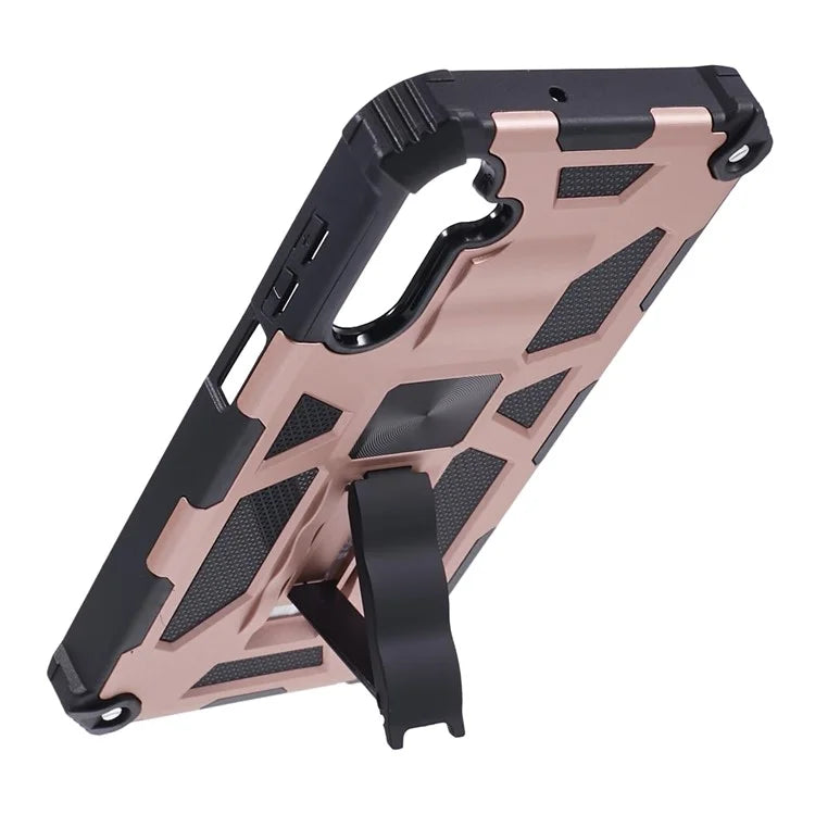 For Samsung Galaxy A15 5G Phone Case Kickstand PC + TPU Defender Cover