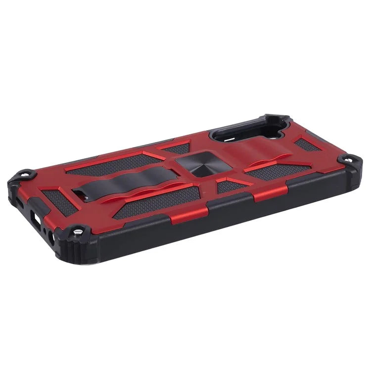 For Samsung Galaxy A15 5G Phone Case Kickstand PC + TPU Defender Cover