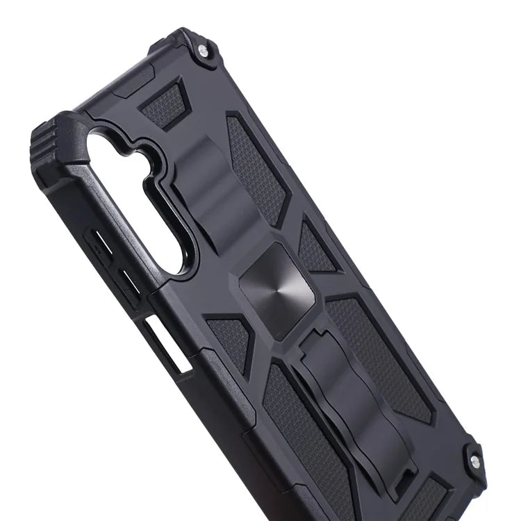 For Samsung Galaxy A15 5G Phone Case Kickstand PC + TPU Defender Cover