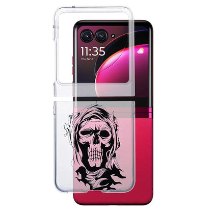 For Motorola Razr 40 Ultra 5G Phone Case Pattern Printing Shockproof PC Cover