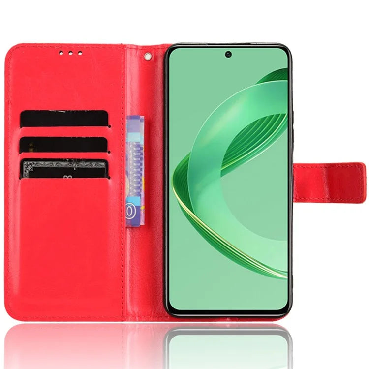 For Huawei nova 11 SE Case Scratch-proof Leather Wallet Phone Protective Cover