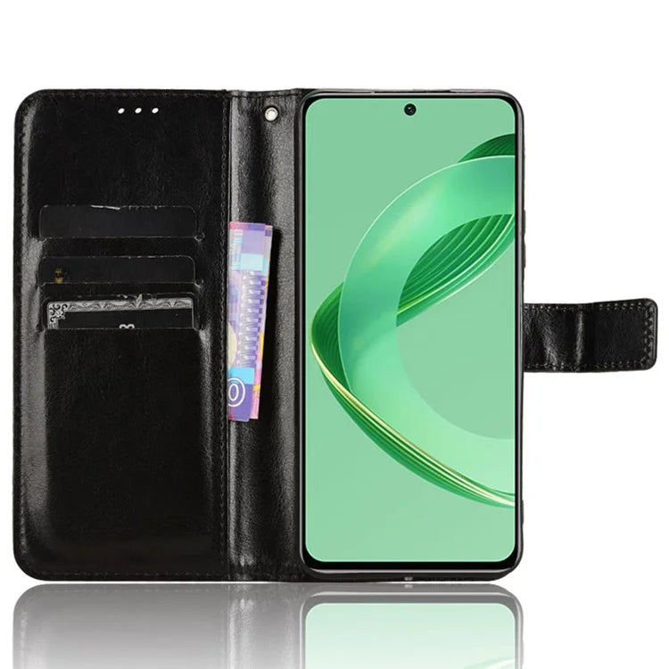 For Huawei nova 11 SE Case Scratch-proof Leather Wallet Phone Protective Cover