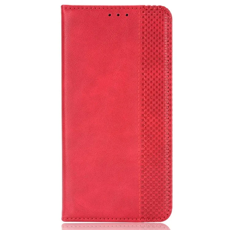 For Samsung Galaxy A15 5G Leather Case Retro Phone Cover with Wallet Stand