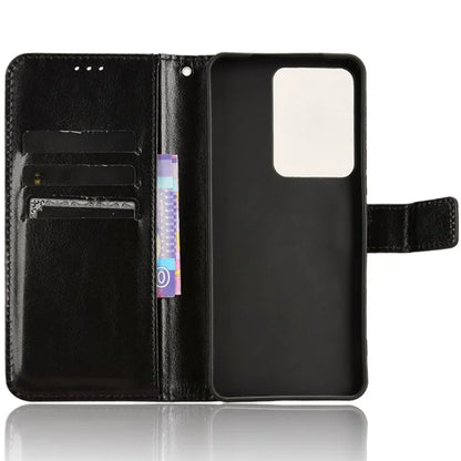For vivo V29e (Global) 5G / Y200 (India) 5G Case Wallet Stand Crazy Horse Texture Phone Cover