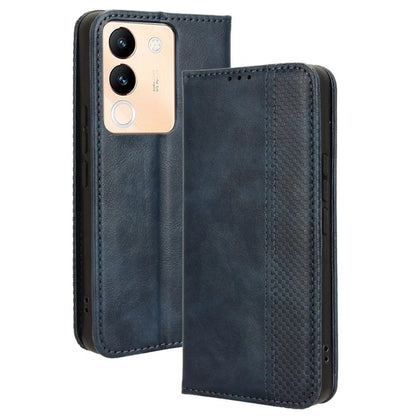 For vivo V29e (Global) 5G / Y200 (India) 5G Case Retro Phone Cover with Stand Wallet
