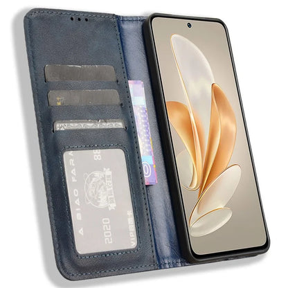 For vivo V29e (Global) 5G / Y200 (India) 5G Case Retro Phone Cover with Stand Wallet