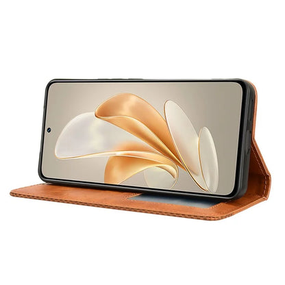 For vivo V29e (Global) 5G / Y200 (India) 5G Case Retro Phone Cover with Stand Wallet