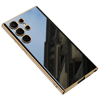 GKK For Samsung Galaxy S24 Ultra Case Slim Tempered Glass+PC+TPU Phone Protector
