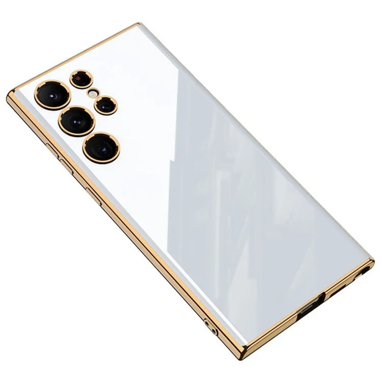 GKK For Samsung Galaxy S24 Ultra Case Slim Tempered Glass+PC+TPU Phone Protector