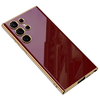GKK For Samsung Galaxy S24 Ultra Case Slim Tempered Glass+PC+TPU Phone Protector
