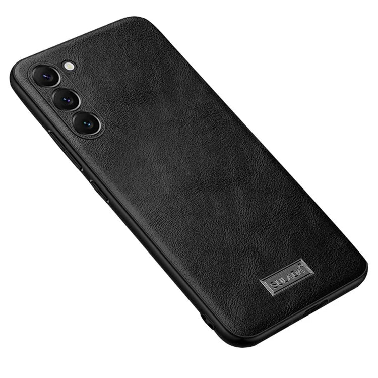 SULADA For Samsung Galaxy S24 Cell Phone Cases PU Leather+TPU+PC Back Cover
