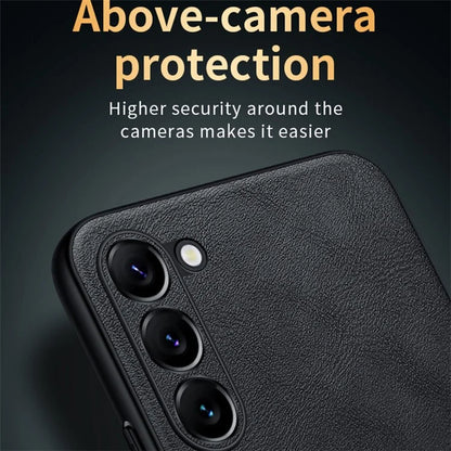 SULADA For Samsung Galaxy S24 Cell Phone Cases PU Leather+TPU+PC Back Cover