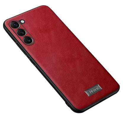 SULADA For Samsung Galaxy S24 Cell Phone Cases PU Leather+TPU+PC Back Cover