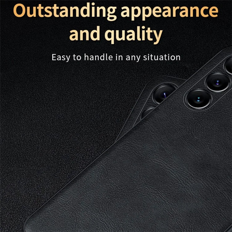 SULADA For Samsung Galaxy S24 Cell Phone Cases PU Leather+TPU+PC Back Cover