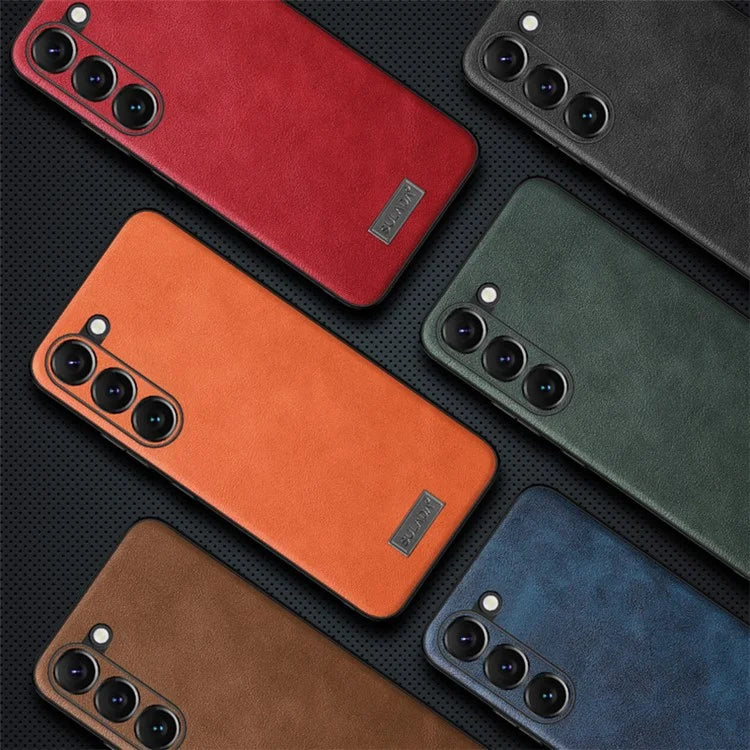 SULADA For Samsung Galaxy S24 Cell Phone Cases PU Leather+TPU+PC Back Cover