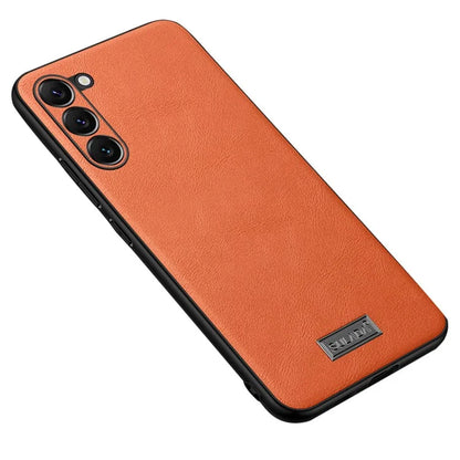 SULADA For Samsung Galaxy S24 Cell Phone Cases PU Leather+TPU+PC Back Cover