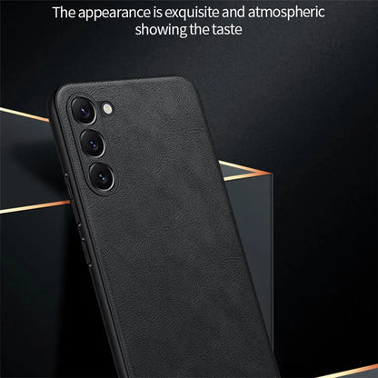 SULADA For Samsung Galaxy S24 Cell Phone Cases PU Leather+TPU+PC Back Cover
