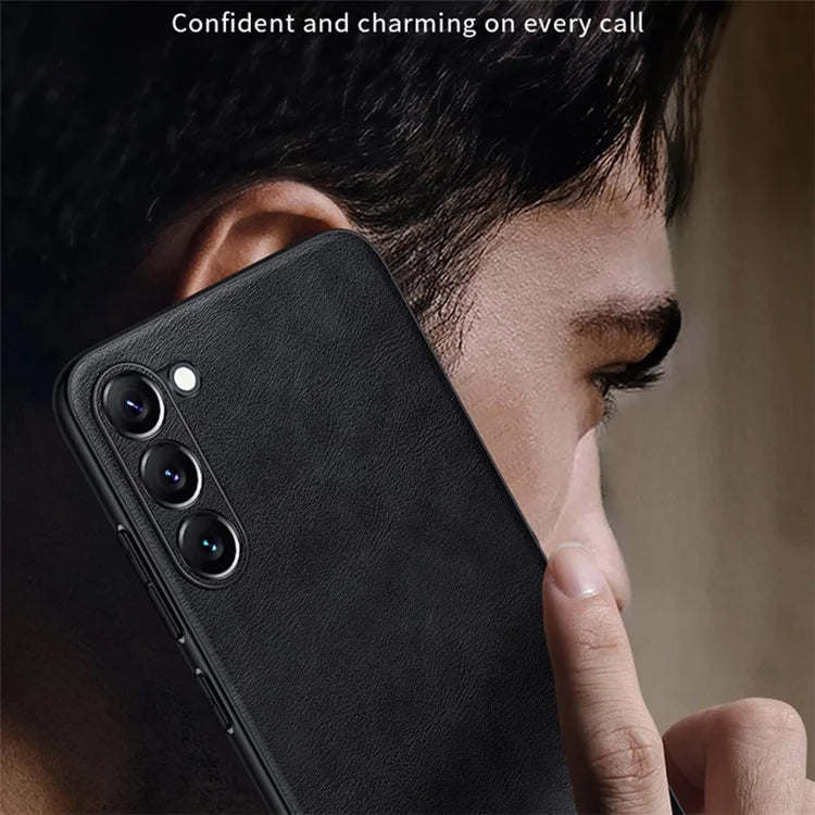 SULADA For Samsung Galaxy S24 Cell Phone Cases PU Leather+TPU+PC Back Cover