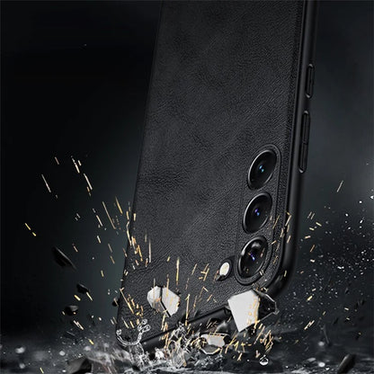 SULADA For Samsung Galaxy S24 Cell Phone Cases PU Leather+TPU+PC Back Cover