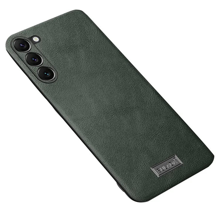 SULADA For Samsung Galaxy S24 Cell Phone Cases PU Leather+TPU+PC Back Cover