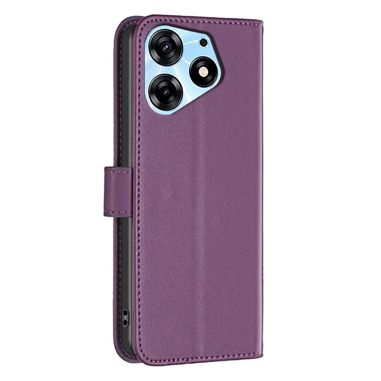 BINFEN COLOR BF17 For Transsion Tecno Spark 10 Pro Phone Case Wallet PU Leather Flip Cover