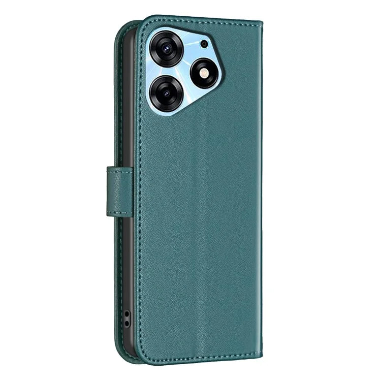 BINFEN COLOR BF17 For Transsion Tecno Spark 10 Pro Phone Case Wallet PU Leather Flip Cover