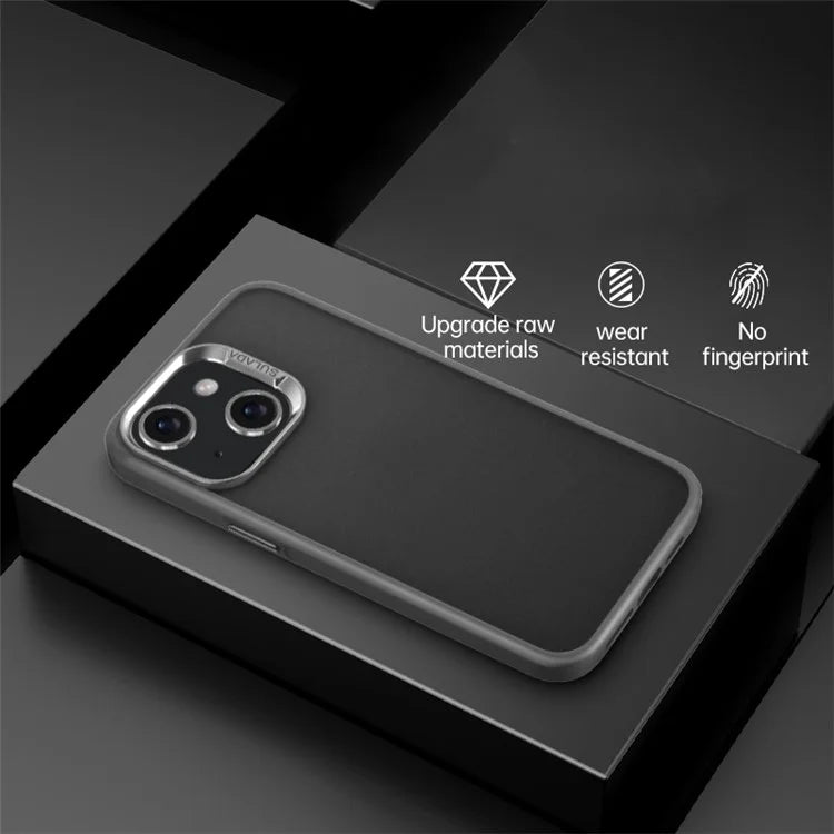 SULADA For iPhone 15 Plus Case PC+TPU Skin-touch Cell Phone Shell