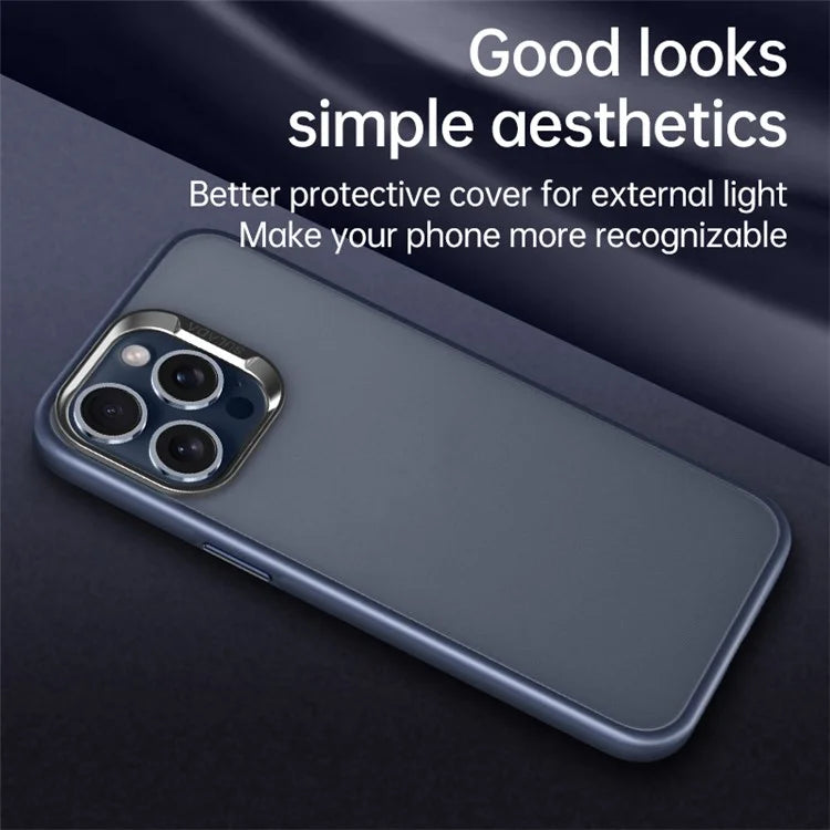 SULADA For iPhone 15 Pro Case Anti-fall PC+TPU Phone Back Shell