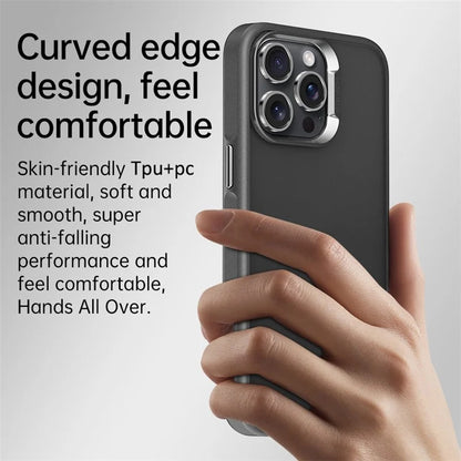 SULADA For iPhone 15 Pro Case Anti-fall PC+TPU Phone Back Shell